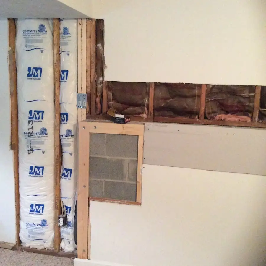 Wall insulation replacement during Odor Removal & Deodorization in Orting